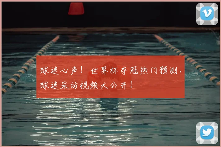 球迷心声！世界杯夺冠热门预测，球迷采访视频大公开！